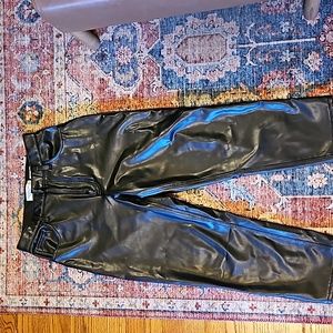 Abercrombie Vegan leather pants